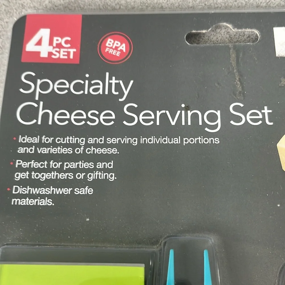 Kitchen Discovery 4 - Piece Cheese Serving Set